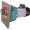 Crane traveling motor with gear box