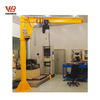 5 Ton Rotating Jib Crane with Long Span and Robust Structure for Heavy Industrial Load Lifting in Shipbuilding Yards