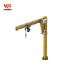 1 Ton Freestanding Jib Crane with 360-Degree Rotation for Efficient Workshop and Warehouse Material Handling
