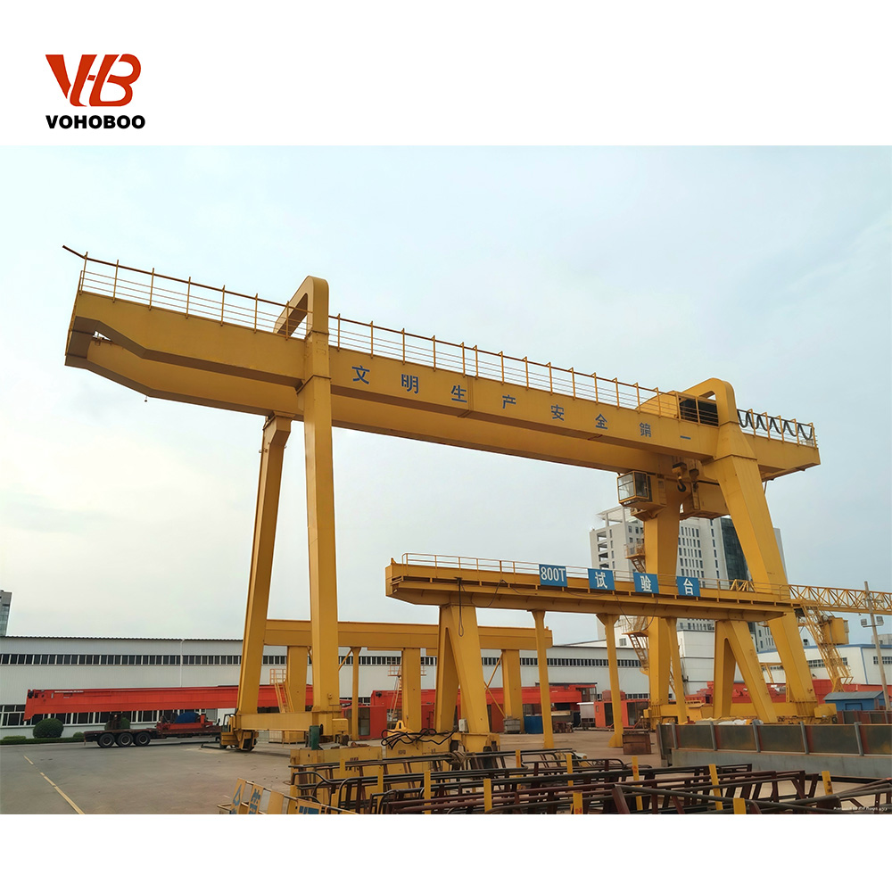Warehouse Use Double Girder Gantry Crane with Flexible Movement and High Precision Positioning System