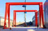 Customized Fixed Type Gantry Crane with Adjustable Span, Lifting Height, and Control Options for Steel Plants and Construction Applications