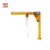 3 Ton Column Mounted Jib Crane with Motorized Rotation for Factory Indoor Material Transfer VOHOBOO