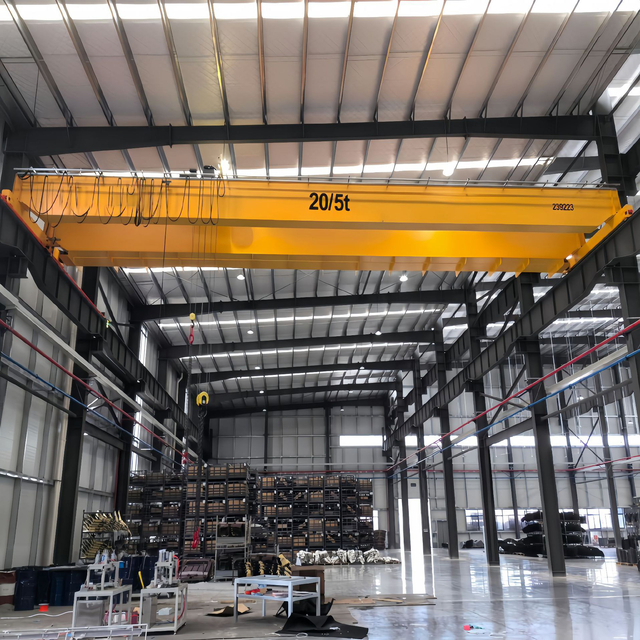 Large Capacity Overhead Bridge Crane with Advanced Control System for Heavy Duty Operations