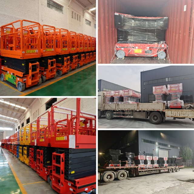 Self-Propelled Scissor Lift Platform