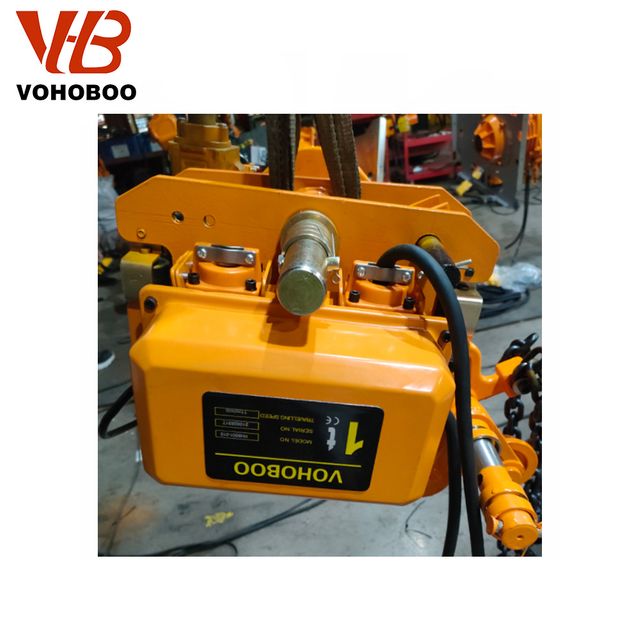 High Performance HHBB 2 Ton Electric Chain Hoist with Durable Construction, Low Headroom Design, Efficient Operation