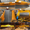 2 Ton Rotating Column Jib Crane with Reinforced Base Plate for Enhanced Lifting Stability VOHOBOO