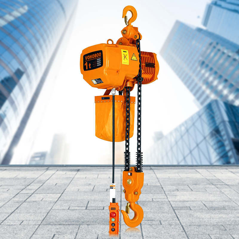 High Performance HHBB Electric Chain Hoist 5 Ton with Dual Speed Motor for Smooth and Precise Lifting Operations