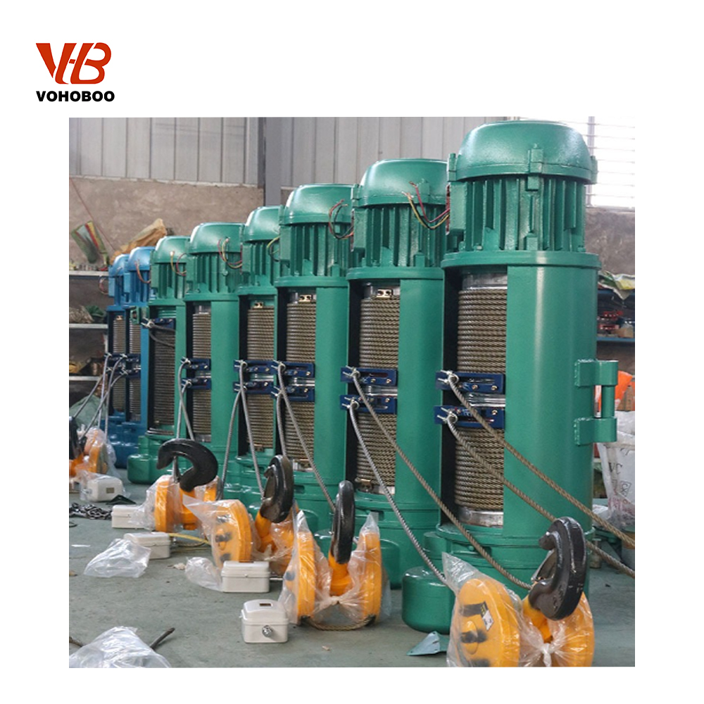 CD Model Electric Hoist with Wire Rope Drum, 3 Ton Capacity, Strong and Reliable for Daily Use