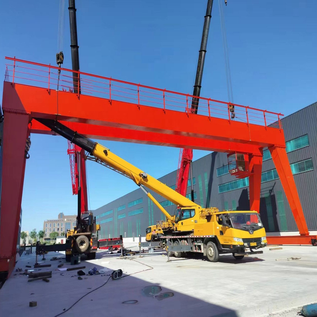 Customized Industrial Gantry Crane with Optional Trolley And Hoist Systems for Versatile Material Handling Needs