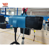 1 Ton European Electric Chain Hoist with Motorized Trolley and Smooth Travel Function for Overhead Crane Systems