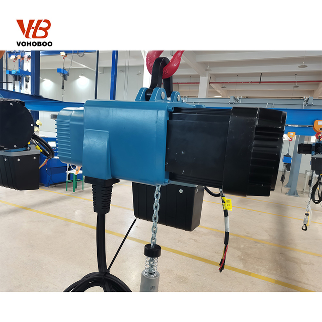 High Quality HH Series European Electric Chain Hoist with Low Noise and Energy Saving Performance