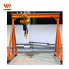 Adjustable Portable Gantry Crane with Compact Design and High Efficiency for Construction Projects