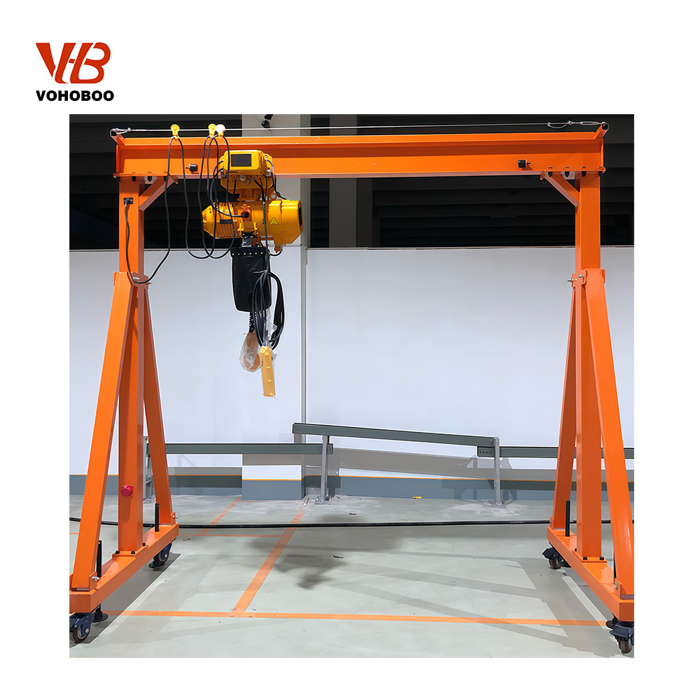 Adjustable Portable Gantry Crane with Compact Design and High Efficiency for Construction Projects