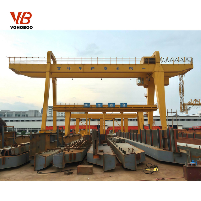 20 Ton Rail Mounted Gantry Crane with Precision Lifting Mechanism for Logistics, Container Yards And Manufacturing Plants
