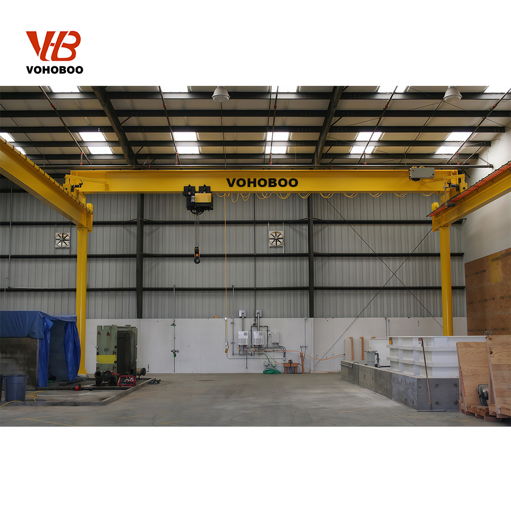 10 Ton Heavy Load Overhead Crane System with Reinforced Beams and High Safety Standards for Outdoor Use
