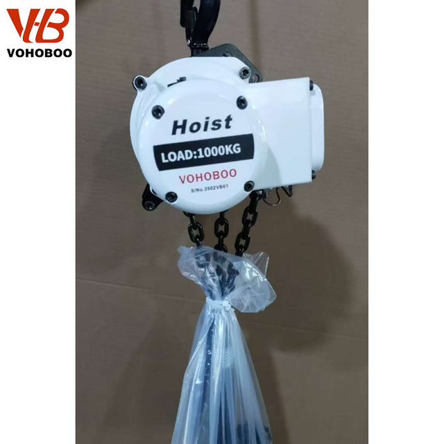 BCD Type Mini Electric Hoist 500kg–2T with High Strength Chain and Safety Brake System
