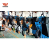 1 Ton European Electric Chain Hoist with Motorized Trolley and Smooth Travel Function for Overhead Crane Systems