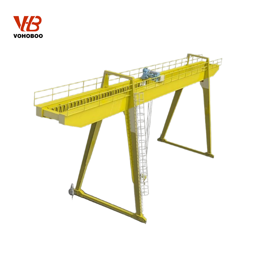 20 Ton Rail Mounted Gantry Crane with Precision Lifting Mechanism for Logistics, Container Yards And Manufacturing Plants
