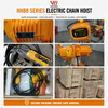 High Performance M6 Duty Class HHBB Chain Hoist - 2X Longer Service Life with Thermal Protection