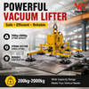 CE Certified 400-1000kg Electric Vacuum Glass Suction Cup Lifter Battery Powered Mobile Glazing Robot for Construction Granite Marble Panel Handling