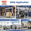 CE Certified 0.5T-5T Portable Mobile Aluminum Gantry Crane Adjustable Height Foldable A-Frame Workshop Lifting Crane with Electric Chain Hoist OEM Available