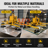 CE Certified 400-1000kg Electric Vacuum Glass Suction Cup Lifter Battery Powered Mobile Glazing Robot for Construction Granite Marble Panel Handling