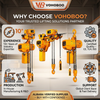 High Performance M6 Duty Class HHBB Chain Hoist - 2X Longer Service Life with Thermal Protection